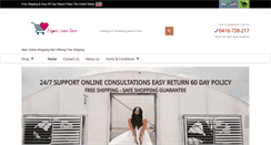 Desktop Screenshot of elegantlinens.org
